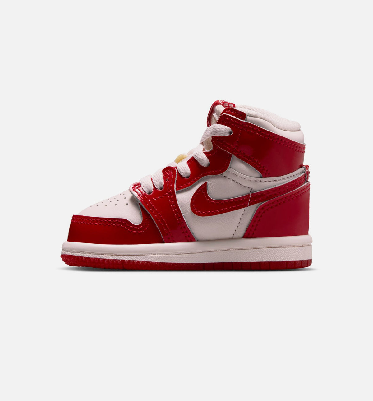 Air Jordan 1 Retro High OG Nails And Grails Infant & Toddler Sneakers - University Red/Metallic Silver