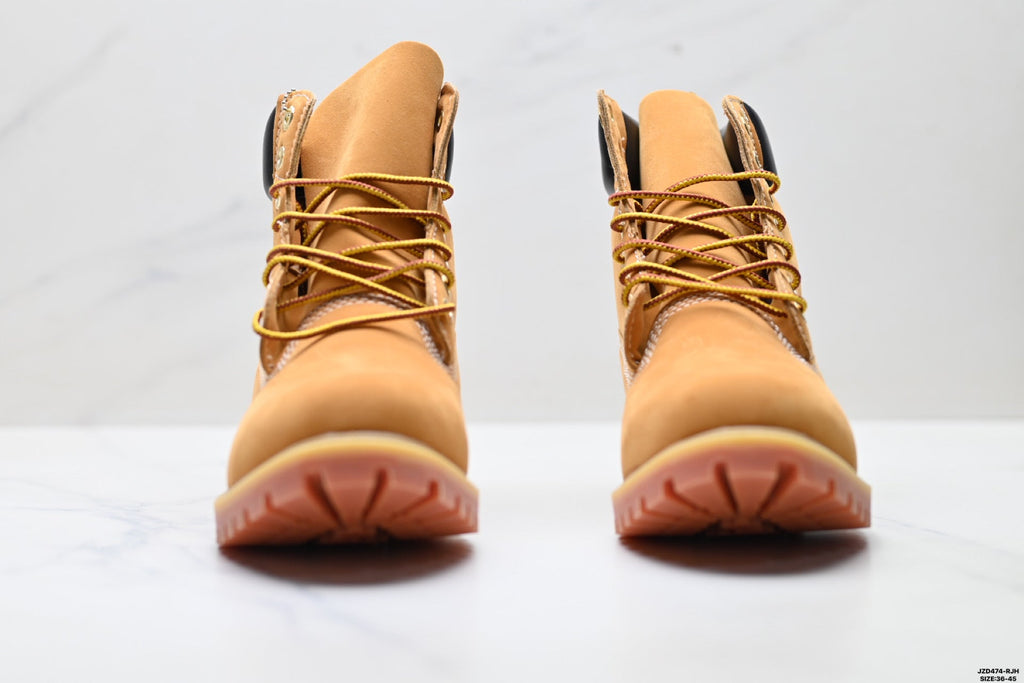 Timberland Wheat Premium Leather High Outdoor Boot