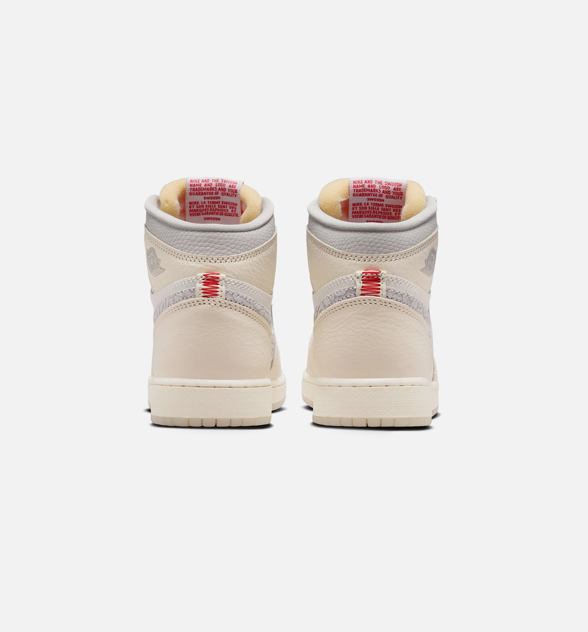 Air Jordan 1 Retro High OG Sail Grade School Sneakers - Sail/University Red/Pale Ivory/Coconut Milk/Phantom