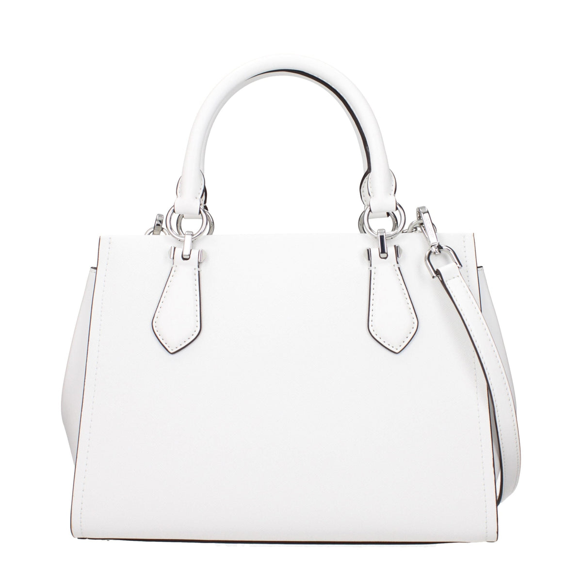 White Leather Shoulder Bag