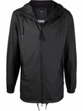 Rains drawstring hooded jacket
