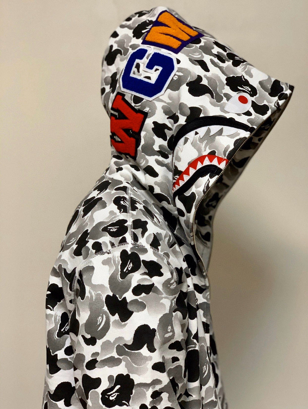 BAPE City Camo Shark Full-Zip Hoodie - Xintiandi 10th Anniversary Limited