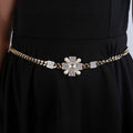 CHANEL 25S CHAIN BELT IN GOLD METAL 614478