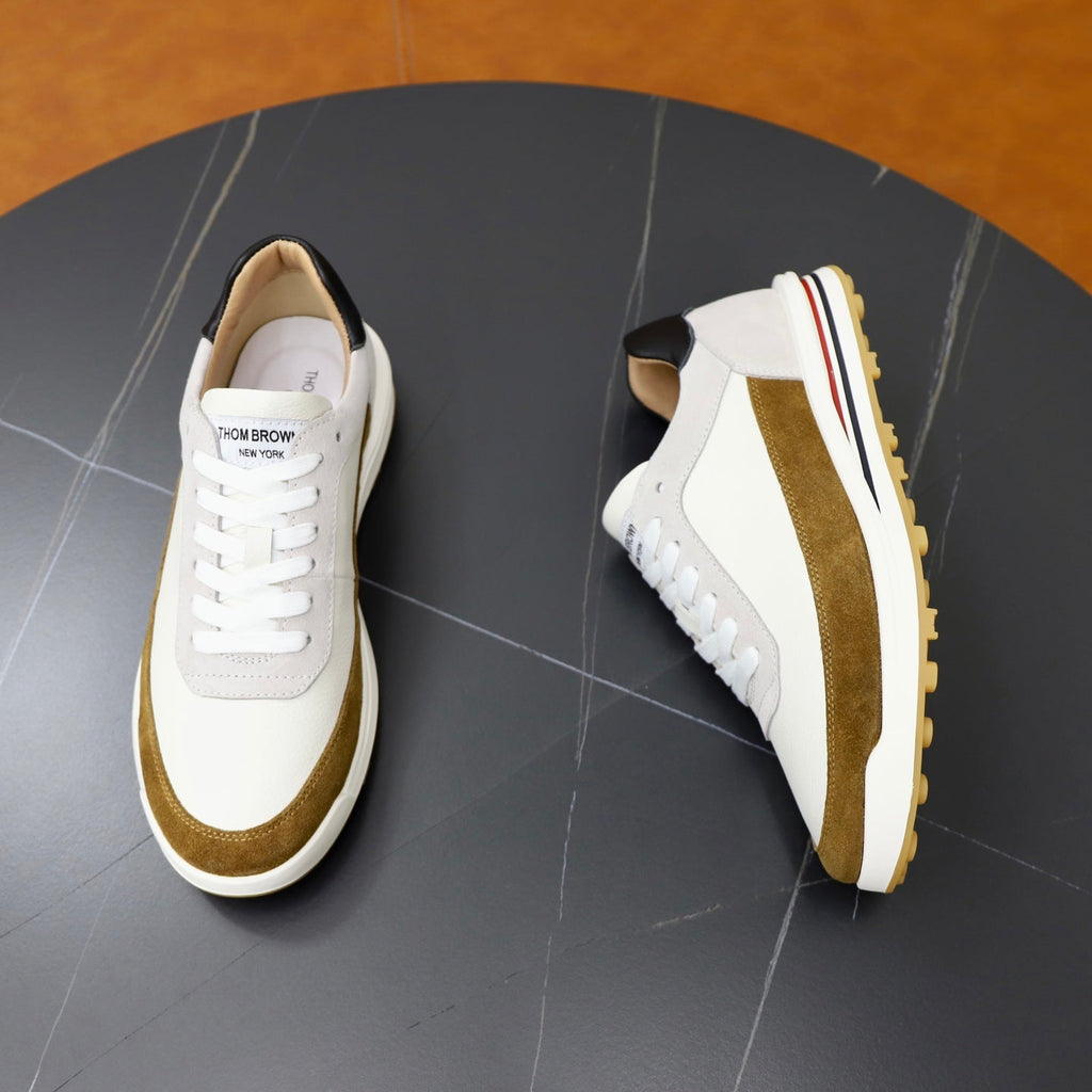 Premium Leather Sneaker — Lace-Up Derby Edition