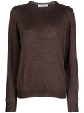 Fileria crew-neck fine-knit jumper