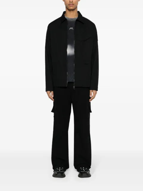 A-COLD-WALL* logo-embroidered ripstop overshirt