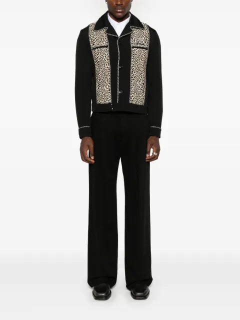 AMIRI leopard cadet jacket
