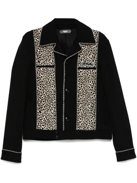 AMIRI leopard cadet jacket