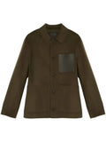 Yves Salomon chest-pocket shirt jacket