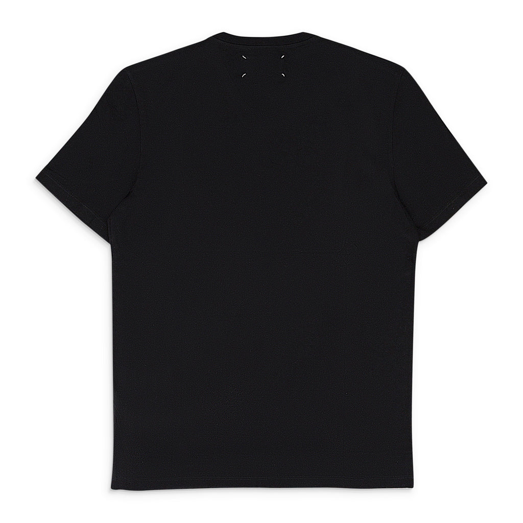 BLACK SNOW GLOBE V NECK T-SHIRT