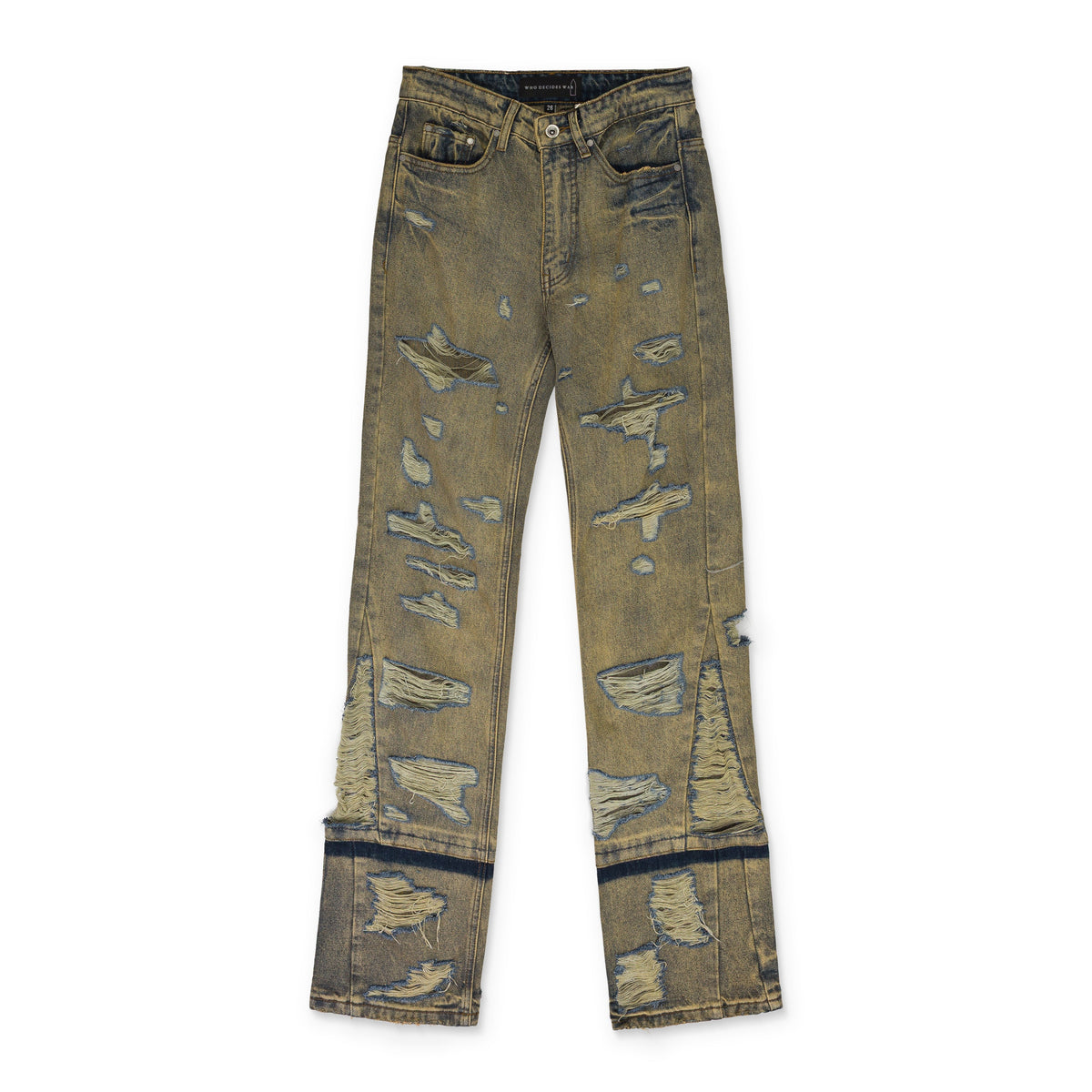 RUST GNARLY STRAIGHT-FIT JEANS