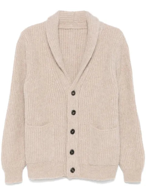 Fortela brushed-finish cardigan