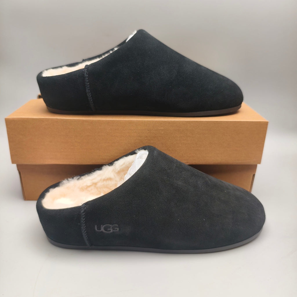 Black Slip-On Casual Home Shoes — New Arrival | In Stock
