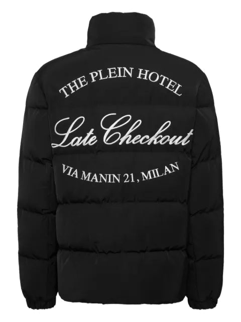 Philipp Plein nylon puffer jacket Late Checkout