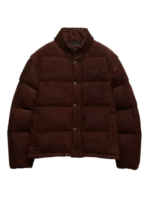Prada corduroy quilted jacket
