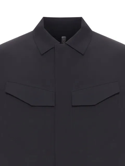 Veilance flap-pocket nylon jacket