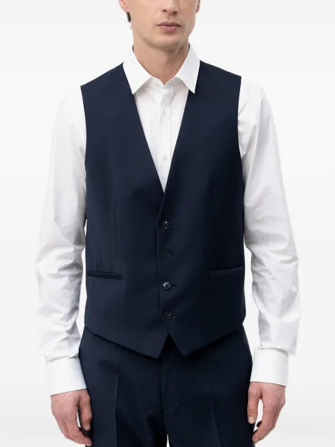 HUGO button-fastening waistcoat
