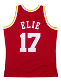 Mitchell & Ness Houston Rockets Mario Elie 1993 Hardwood Classics Swingman Jersey.