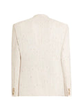 Dolce & Gabbana single breasted pinstriped finish jacket