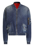 Dolce & Gabbana denim bomber jacket