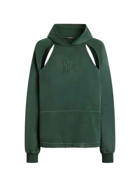 Dolce & Gabbana treated cotton hoodie