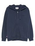 MC2 Saint Barth zip hooded mercer light sweater