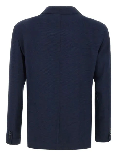 Marchesani textured double-breasted blazer