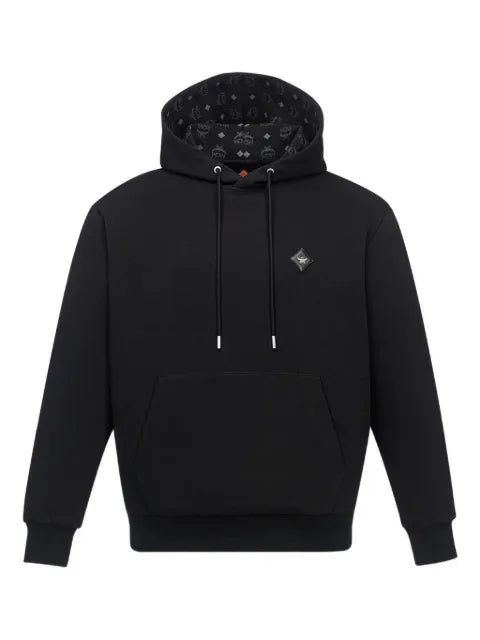 MCM Essential Ponte logo-patch hoodie