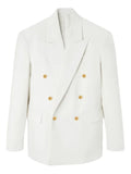Versace double-breasted button-up blazer