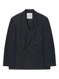 Nanushka Anselm pinstripe double-breasted blazer
