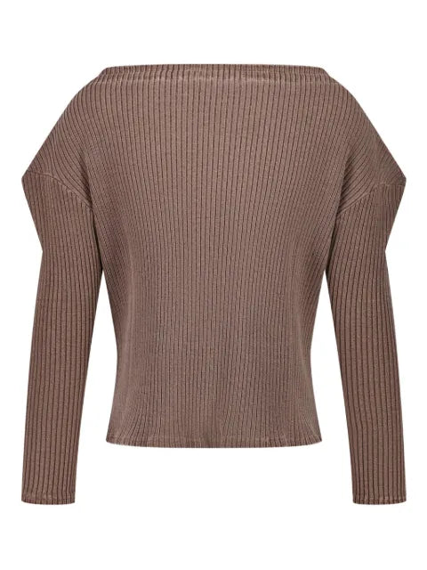 LUEDER Gambeson ribbed long-sleeved sweater