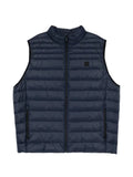 BOSS water-repellent vest with logo patch