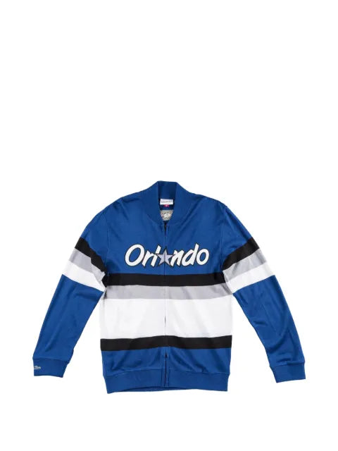 Mitchell & Ness NBA stripe full zip sweatshirt