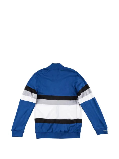 Mitchell & Ness NBA stripe full zip sweatshirt