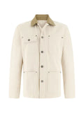 Boggi Milano shacket in cotton denim