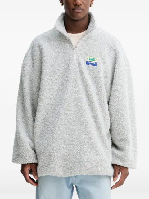 American Vintage Hoktown half-zip sweater