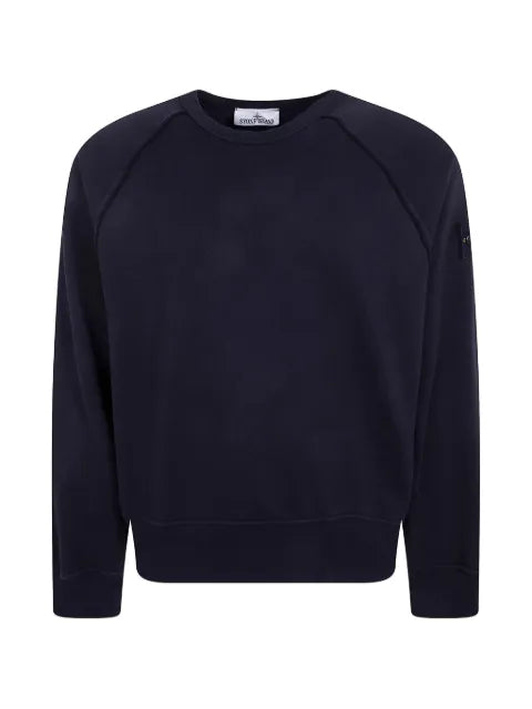 Stone Island 6100041 organic-cotton fleece sweatshirt