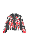 Warren Lotas Plastisol Puff Printed Armor jacket