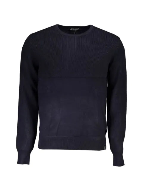 U.S. Grand ribbed-detail crew-neck cotton sweater