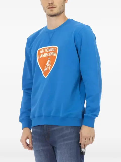 Automobili Lamborghini logo-print crew-neck sweatshirt
