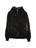 FENDI fur-trim padded jacket