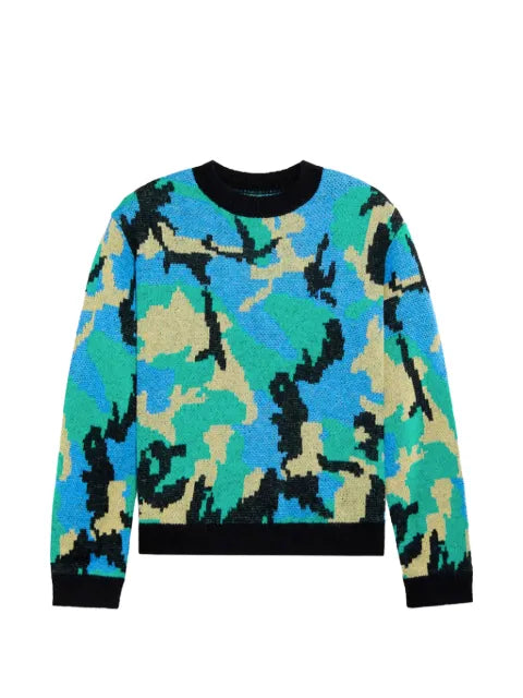 Awake NY print crew-neck sweater