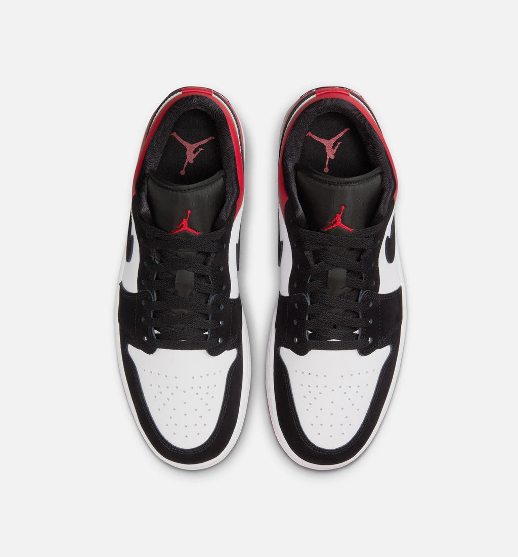 Air Jordan 1 Low SE Men's – White/Varsity Red/Black