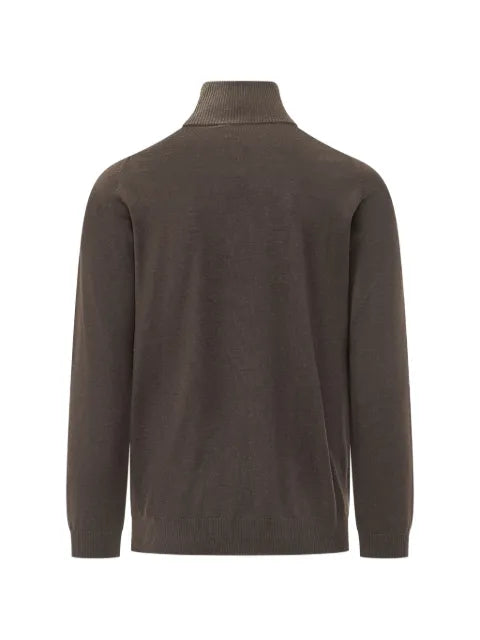 Premiata quarter-zip wool sweater