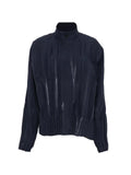 Issey Miyake Men pleated-design jacket