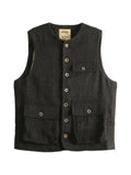 Uma Wang button-up pocket-detail gilet