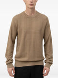 HUGO textured-knit sweater