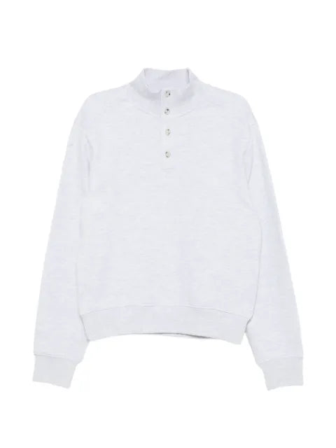 ENTIRE STUDIOS button-up high-neck sweatshirt