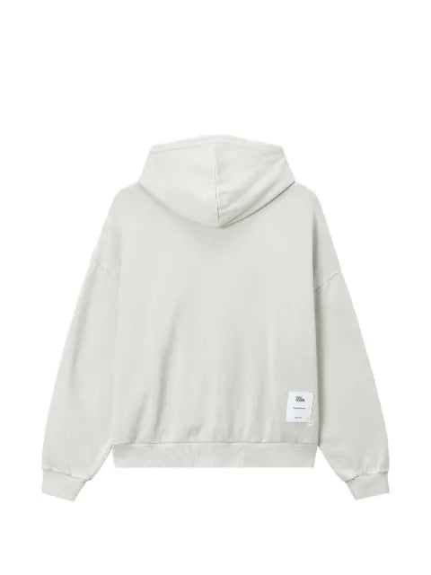 izzue logo-print hoodie