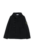 Stone Island toggle-fastening hooded jacket